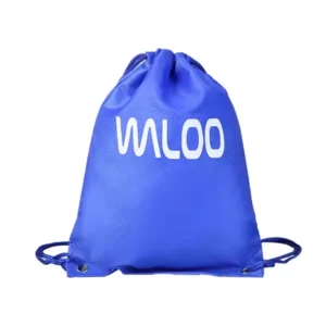 Silk print promo drawstring bags