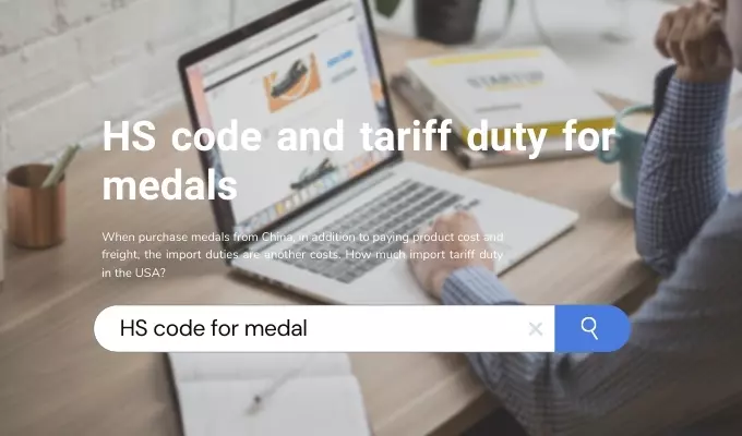HS code and Tax Fee for medals