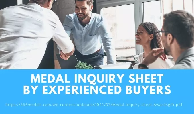 Medal Inquiry sheet by experienced buyers