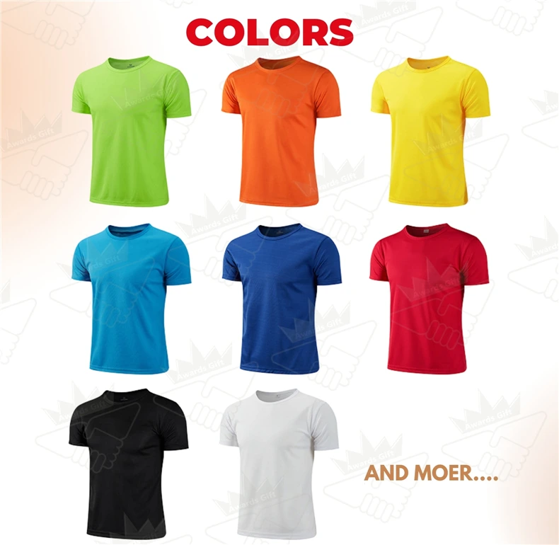 quick dry t shirt colors