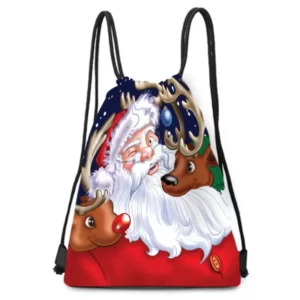 Christmas run finisher bag