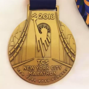 New York City Marathon Gold Medal 2018