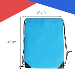 standard size drawstring bag