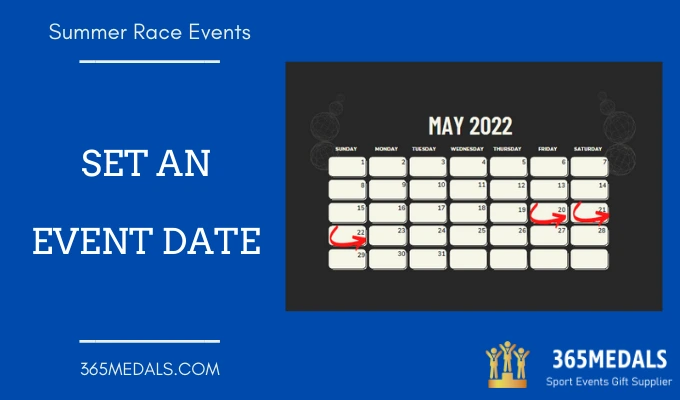 Set an event date