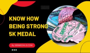 know how being strong 5k medal