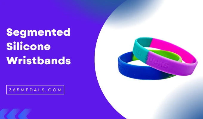 Segmented Silicone Wristbands