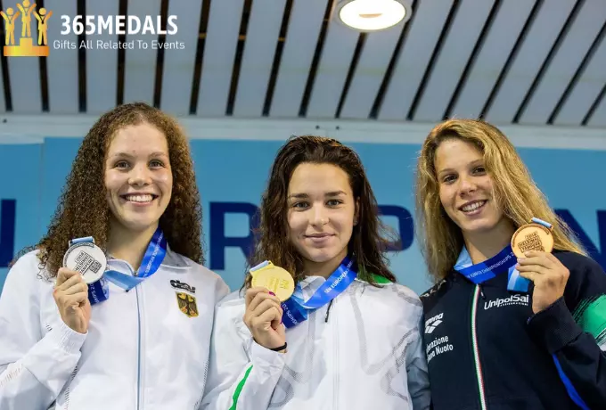 2018 European Junior Championship Swimming medals (3)