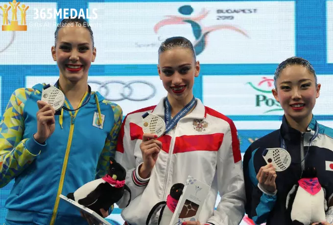 2018 FINA World Junior Artistic Swimming Championship medals