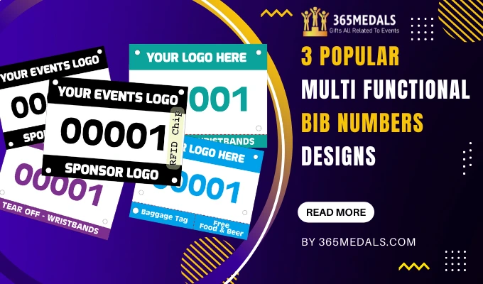 3 Popular Multi Functional Bib Numbers Designs