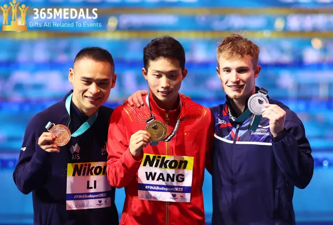 FINA swimming medals