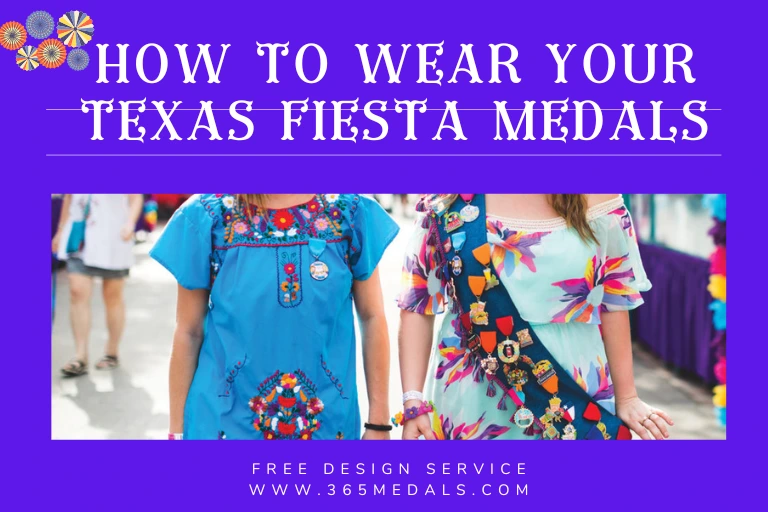 How to Wear Your Texas Fiesta Medals
