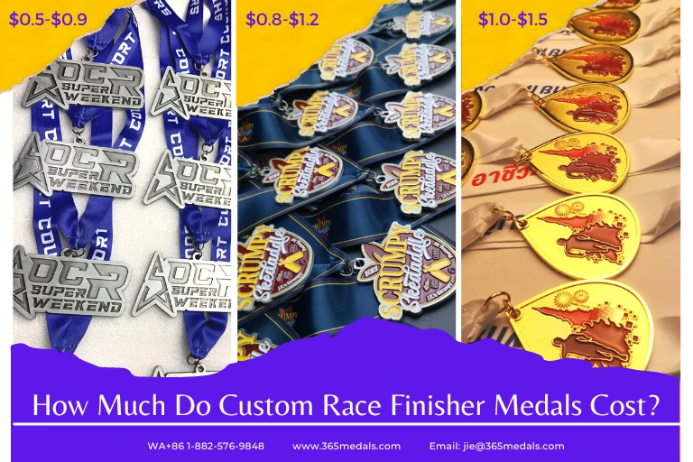 How Much Do Custom Race Finisher Medals Cost