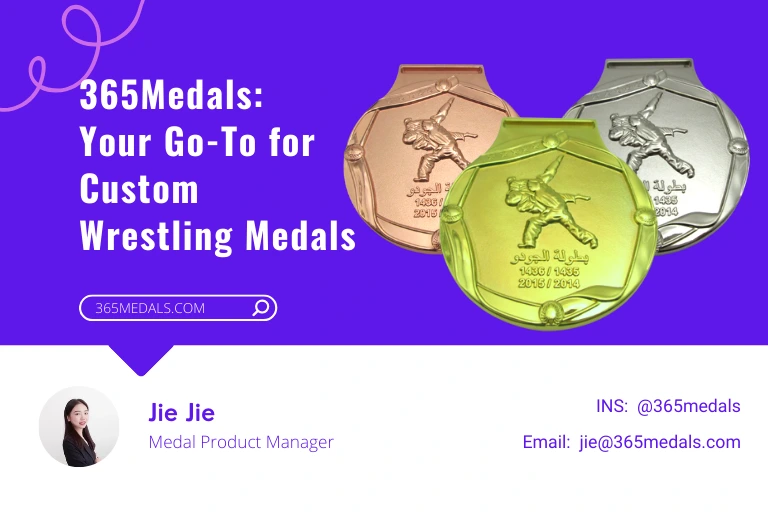 365Medals Your Go-To for Custom Wrestling Medals