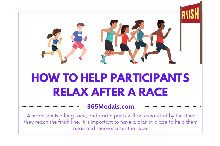 How To Help Participants Relax After A Race