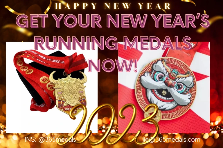 Get Your New Year’s Running Medals Now!