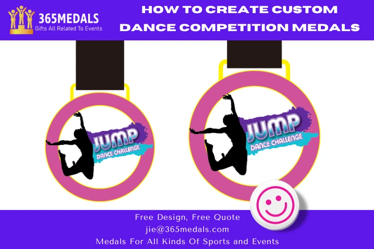 How to Create Custom Dance Competition Medals