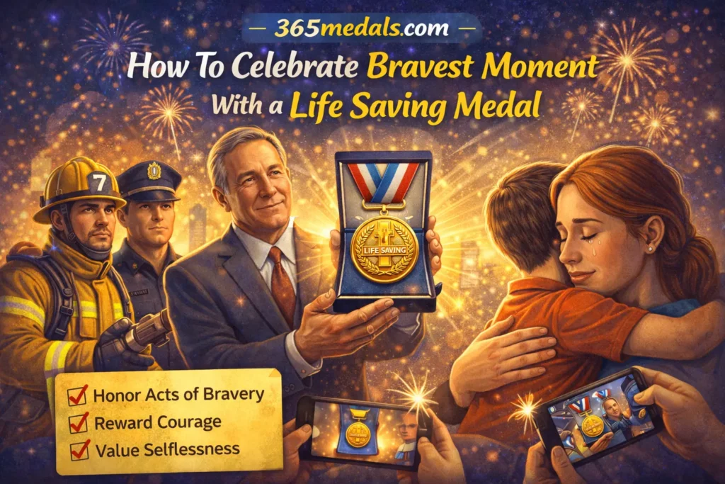 How To Celebrate Bravest Moment With a Life Saving Medal2