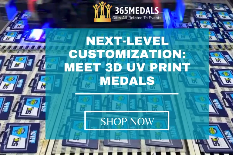 Next-Level Customization: Meet 3D UV Print Medals1