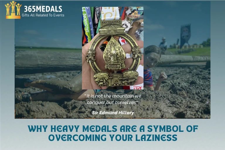 Why Heavy Medals Are A Symbol Of Overcoming Your Laziness