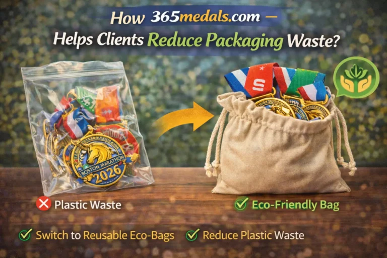 How 365medals.com Helps Clients Reduce Packaging Waste