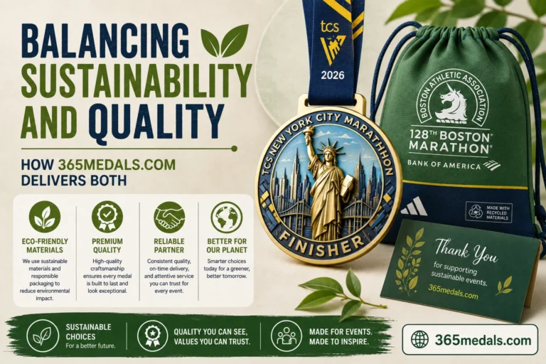 Balancing Sustainability and Quality: How 365medals.com Delivers Both