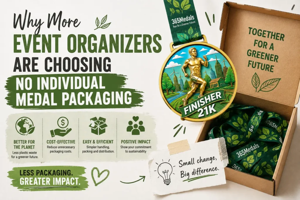 Why More Event Organizers Are Choosing No Individual Medal Packaging