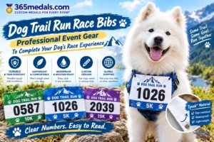 Dog Trail Run Race Bibs | Professional Event Gear To Complete Your Dog’s Race Experience