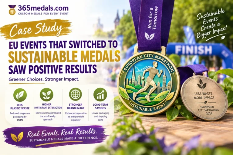 EU Events That Switched to Sustainable Medals & Saw Positive Results